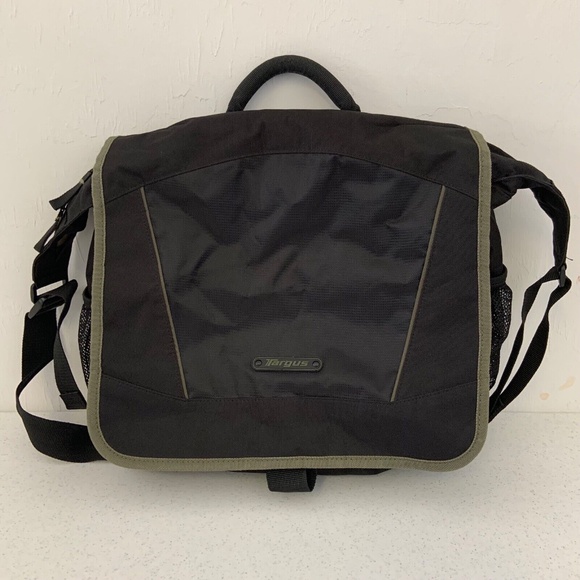Targus Incognito Messenger Laptop Notebook Shoulder Bag Black - Picture 1 of 16